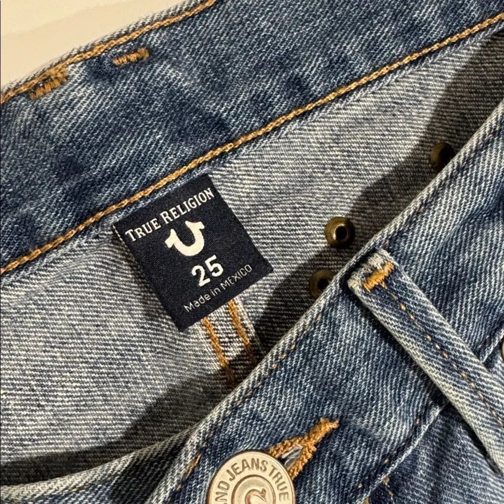 True Religion Cameron Slim Boyfriend Jean NWT